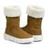 Bota de Inverno - Proteção Térmica, Couro Nobuck, Lã E Impermeabilidade - Aspen Camel