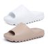 Kit 2 Pares Chinelo Nuvem Slide Feminino Ortopédico 100% EVA Confortável Antiderrapante Nude e Branco