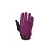 Luva Dedo Longo Feminina Bg Sport Gel Roxo 