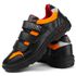 Sapatilha Ciclismo Pedal Sem Clip Bike Preta Com Laranja Oxy Shoes 1041