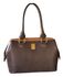 Bolsa em Couro Legítimo Lezard - Café / Cela - 40947 