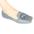 Mocassim em Couro Legítimo Azul