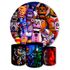 Capa Painel + Trio Capas Cilindros Sublimados Tema Five Nights at Freddy's Gamer 1099