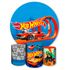 Capa Painel + Trio Capas Cilindros Sublimados Tema Hotwheels 1609