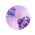 Painel Redondo Tema Flores 4323