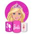 Kit Capa Painel Redondo + Trio Capas Cilindros Sublimados Tema Barbie 1598
