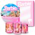 Kit 5 Peças Capa Redonda + Capa Retangular + Trio Capas Cilindros Sublimados Tema Barbie 2058