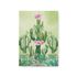 Capa Painel Retangular Sublimado Tema Cactus/ Flores 101