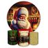 Capa Painel + Trio Capas Cilindros Sublimados Tema Natal 4611