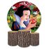 Capa Painel + Trio Capas Cilindros Sublimados Tema Branca De Neve 1415