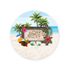Capa Painel Redondo Sublimados Tema Pool Party 4501