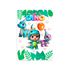 Capa Painel Retangular Sublimado Tema Festa Dino Baby 2226