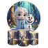 Capa Painel + Trio Capas Cilindros Sublimados Tema Frozen 2705