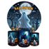 Capa Painel + Trio Capas Cilindros Sublimados Tema Halloween 2247