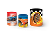 Trio Capas Cilindros Sublimados Tema Hotwheels 564