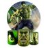 Capa Painel + Trio Capas Cilindros Sublimados Tema Hulk 1320