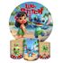 Capa Painel + Trio Capas Cilindros Sublimados Tema Lilo e Stitch 5094