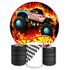 Capa Painel + Trio Capas Cilindros Sublimados Tema Hotwheels 1604 