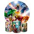 Capa Painel + Trio Capas Cilindros Sublimados Tema Lego 4031