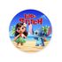 Capa Painel Redondo Sublimados Tema Lilo e Stitch 5096