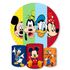 Capa Painel + Trio Capas Cilindros Sublimados Tema Mickey 794