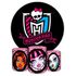 Capa Painel + Trio Capas Cilindros Sublimados Tema Monster High 2637