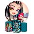 Capa Painel + Trio Capas Cilindros Sublimados Tema Monster High 2641