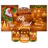 Kit Capa Painel Redondo + 2unid Capa Retangular + Trio Capas Cilindros Tema Natal 2511