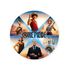 Capa Painel Redondo Sublimados Tema One Piece 2504