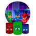 Capa Painel + Trio Capas Cilindros Sublimados Tema PJ Masks 3013