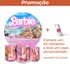 Capa Painel + Trio Capas Cilindros Sublimados Tema Barbie 2058