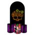 Capa Painel Romano Veste fácil + 3 Capas Cilindros Tema Monster High 2640