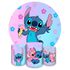 Capa Painel + Trio Capas Cilindros Sublimados Tema Lilo e Stitch 6021