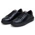 Sapatenis Masculino Leve Confortável Em Couro 100% Legitimo Parra Boots- Preto