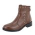 Bota Couro Legitimo Lorena Café