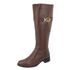 Bota Montaria Couro Legitimo Fivela Lateral Chocolate