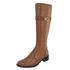 Bota Montaria Couro Legitimo Fivela Lateral Conhaque