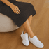 Tênis Casual Couro Premium Fly Branco 2030