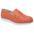 Mocassim Couro Premium Plume Laranja Topazio 6002