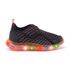 Tênis Infantojuvenil Menino Bubble Led Preto/Laranja