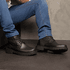 Bota Coturno Masculino Casual Social Zíper Lateral Defender Pedway Preto