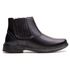 Bota Masculina Ultra Comfort em Couro Preta