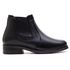 Botina Couro de Carneiro Preto Comfort 