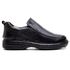 Sapato Comfort Masculino em Couro Preto 