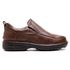 Sapato Comfort Masculino em Couro Café