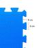 Placa EVA Tatame 100 x 100 1cm Azul Royal
