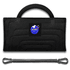 Kit spring pole mordedor pillow, mola spring e mosquetões PRETO