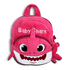 Mochila para cachorro Baby Shark Rosa
