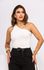 Blusa Nula Manga Branca