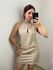 Vestido Pucca Curto Nude